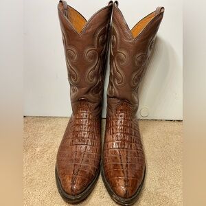Genuine Leather Western Boots for Men